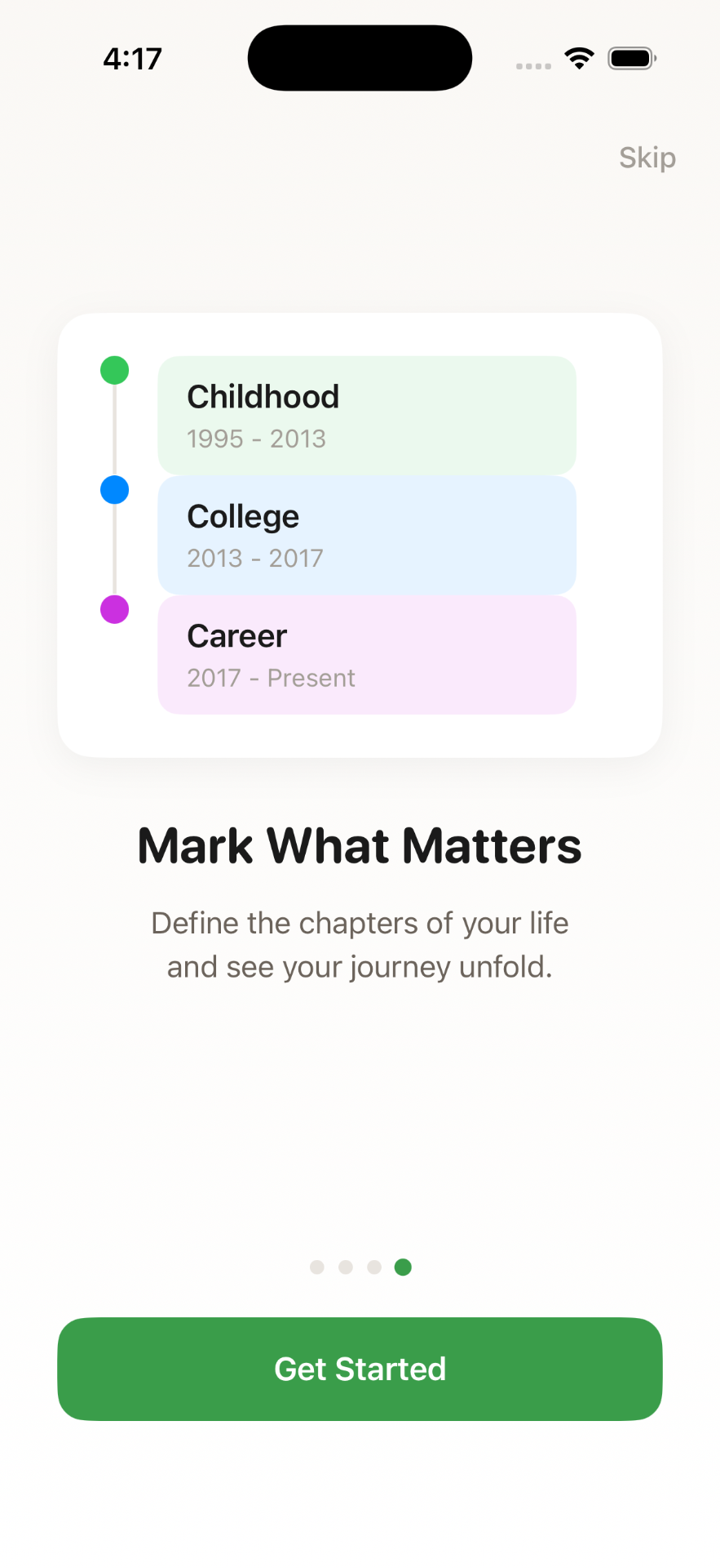 LifeGrid - Track Habits. Visualize Life.